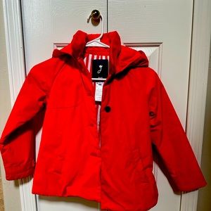 Jacadi rain jacket for girls